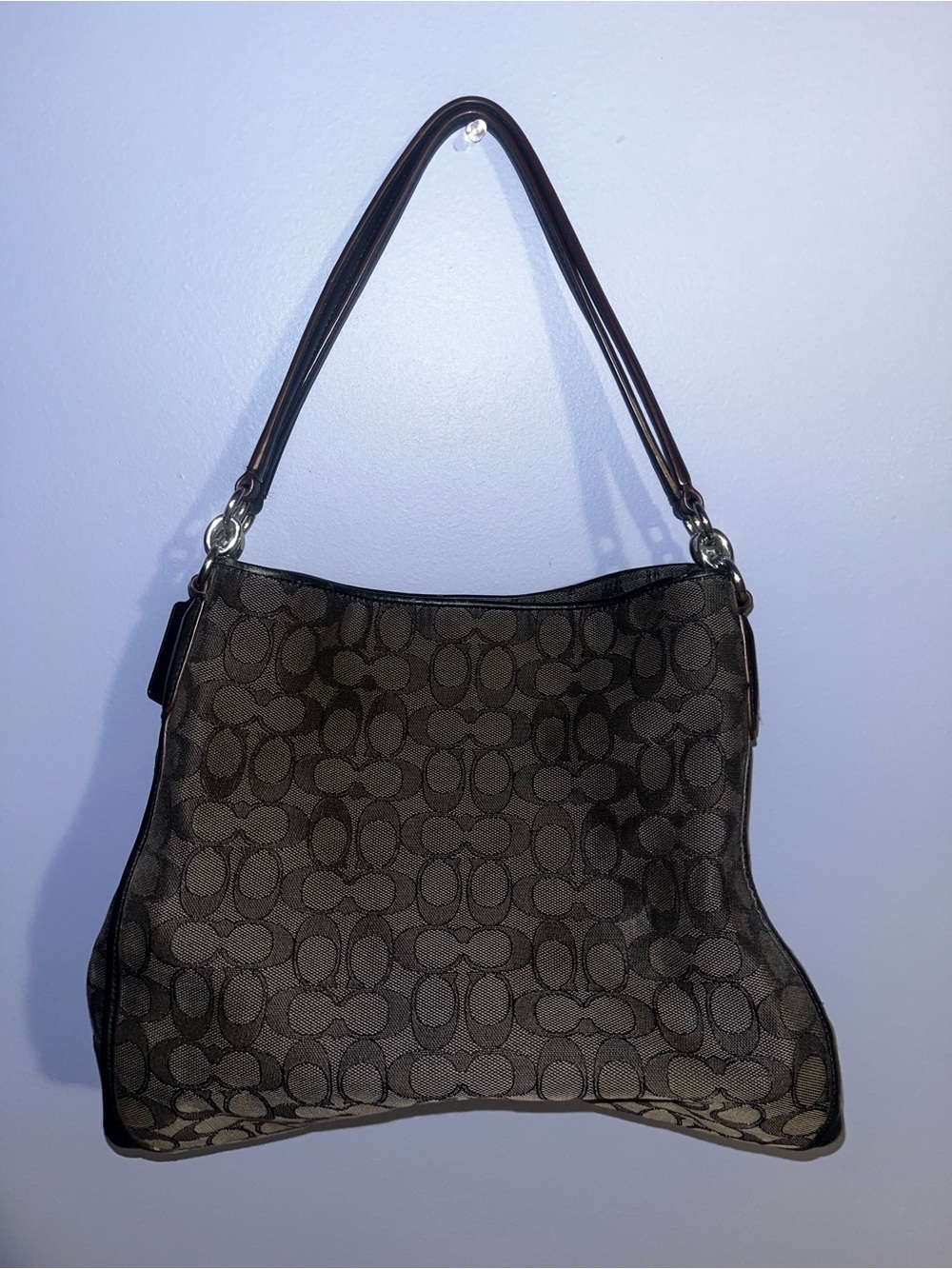 Coach Phoebe Signature Jacquard Shoulder Bag